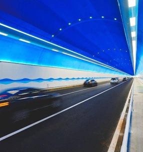 濟南市旅遊路龍洞隧道